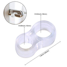 Carica l&#39;immagine nel visualizzatore di Gallery, VABNEER Fermaporte per maniglie in PVC 10 pezzi Silicone Anti Protettori... - Ilgrandebazar