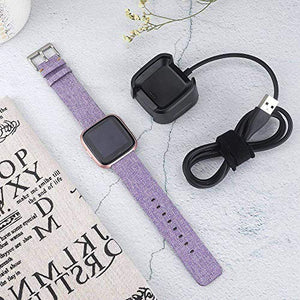 KIMILAR Compatibile Fitbit Versa/Versa Lite Caricabatterie Versa Cavo, 1 Pack - Ilgrandebazar