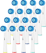 Carica l'immagine nel visualizzatore di Gallery, ITECHNIK Testine di ricambio per Oral B£¬Testine per spazzolino di ricambio Braun Oral B Sensitive£¬Compatibile Ricambi spazzolino elettrico Oral B Pro, Vitality, ecc - Di 16 Pezzi