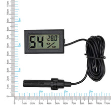 Carica l&#39;immagine nel visualizzatore di Gallery, Sensore di temperatura digitale LCD termometro igrometro Termometro con cavo - Ilgrandebazar