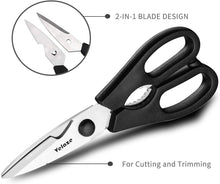 Carica l'immagine nel visualizzatore di Gallery, Velaze Set Coltelli, Set Coltelli da Cucina in Acciaio Inossidabile Set 16 Pezzi, Ceppo Coltelli, Coltello Cucina Professionali Chef con Blocco Coltelli in Lengo Negro