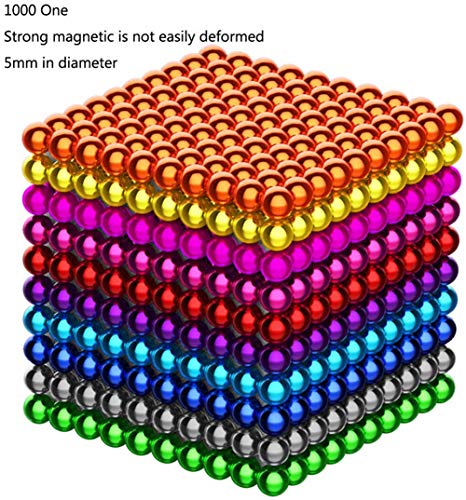 Frigorifero lavagne Magnetiche,5 mm (argento)1000 pz Giocattolo Educativo... - Ilgrandebazar