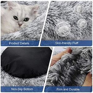 Docatgo Cuccia per Gatti Letto Cani Gatto Rotondo Grande Peluche...
