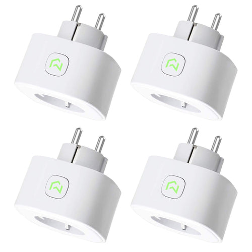 Presa Intelligente WiFi Smart Plug 16A 3680W, Funzione Timer, Bianco