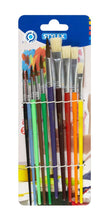 Carica l'immagine nel visualizzatore di Gallery, Stylex - 2051203 - Set di pennelli a Scuola - 10 Pezzi 1 Pinsel