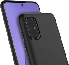 Carica l'immagine nel visualizzatore di Gallery, EasyAcc Custodia per Samsung Galaxy A51, Morbido TPU Cover Slim Anti Scivolo Protezione Posteriore Case Antiurto E' Adatto per Samsung Galaxy A51- Nero