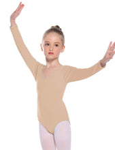 Carica l&#39;immagine nel visualizzatore di Gallery, Hawiton Body Danza Classica Bambina 2-11 Anni Cotone, Manica Lunga... - Ilgrandebazar