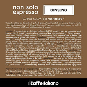 FRHOME - 50 Capsule Ginseng - Compatibili con Macchine da caffè Nespresso Il... - Ilgrandebazar