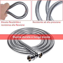 Carica l'immagine nel visualizzatore di Gallery, Rovtop 2m Flessibile Doccia, Adatto a Tutti i Soffione Tubo Doccia...