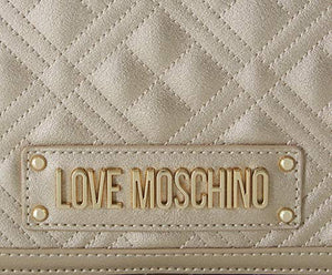 Love Moschino Jc4054pp1a, Borsa a Tracolla Donna, 5x13x20 cm (W x H Oro (Oro)