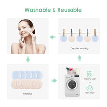 Carica l&#39;immagine nel visualizzatore di Gallery, Dischetti Struccanti Lavabili, Homtiky Riutilizzabili... - Ilgrandebazar