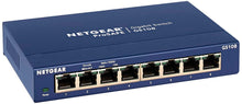 Carica l&#39;immagine nel visualizzatore di Gallery, Netgear GS108GE Switch Ethernet Gigabit 8 Porte, 8 Blu