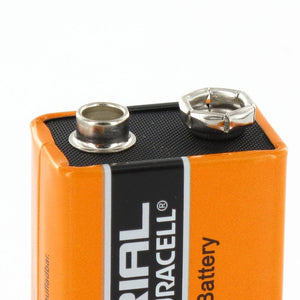 Duracell, 10 batterie alcaline 9 V, blocco Industrial, Dur9V ind-b10, Orange - Ilgrandebazar