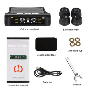 URAQT TPMS Sistema di Monitoraggio della Pressione dei Pneumatici Wireless... - Ilgrandebazar