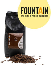 Carica l'immagine nel visualizzatore di Gallery, Fountain Caffè in grani by Segafredo 1 kg – Caffè in chicchi 100% Arabica compatibile con tutte le macchine da caffè macina chicchi. Chicchi di caffè dal gusto intenso 80% Arabica - 20% Robusta 1 KG
