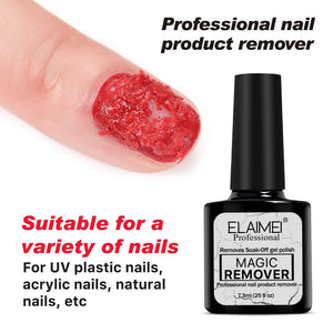(2 Pezzi) Nail Polish Remover, Magic Soak Off Gel, Quick and Safe, Rimuove... - Ilgrandebazar