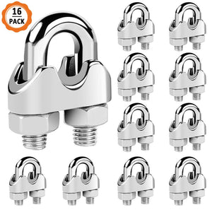 Morsetti Per Fune Metallica M5 - 20 Pezzi In Acciaio Inox 304 Per Cavi Da 5mm - Foto 10