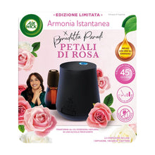 Carica l&#39;immagine nel visualizzatore di Gallery, Airwick Armonia Istantanea, Confezione con kit completo Gadget 1 Diffusore di Oli Essenziali + 1 Ricarica alla Fragranza di Petali di Rosa