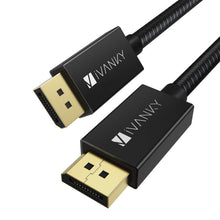 Carica l'immagine nel visualizzatore di Gallery, IVANKY Cavo DisplayPort 2m - DP Nylon Intrecciato [2K@165Hz, 2K@144Hz,...