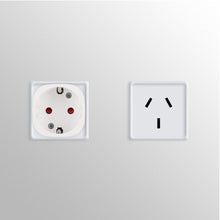 Carica l&#39;immagine nel visualizzatore di Gallery, kwmobile Adattatore universale Australia Tipo I - 2x Australia/Cina, Bianco - Ilgrandebazar