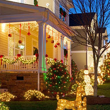 Carica l'immagine nel visualizzatore di Gallery, [2 Pacchi] Luci Solari Esterno, Bitjam 14M 120LED Catena Luminosa Esterno Solare 8 Modalità Solare Stringa Fata Luci Impermeabile Filo di Rame Lucine Decorative Per Giardino,Cortile,Festa,Bianco Caldo