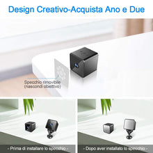 Carica l&#39;immagine nel visualizzatore di Gallery, Bluetooth Mini Telecamera Spia Nascosta Wifi,MHDYT Senza Fili HD 1080P mini - Ilgrandebazar