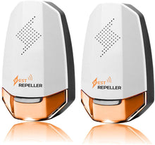 Carica l&#39;immagine nel visualizzatore di Gallery, KedBrok Ultrasuoni per Topi 2 Pack, Repellente Ultrasuoni Antizanzare Ultrasuoni Repellente per Insetti Anti Topi, Zanzare, Scarafaggi, Insetti, Ratti, Formiche, Insetti, Pulci, Ragni