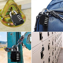 Carica l'immagine nel visualizzatore di Gallery, Lucchetto a Combinazione (3 pezzi),Joyguard a a 4 Nero