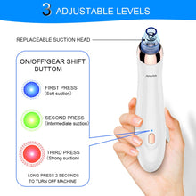 Carica l'immagine nel visualizzatore di Gallery, Aspiratore Punti Neri, AVWOO Elettrico Per i Pori del Viso, con 5... - Ilgrandebazar