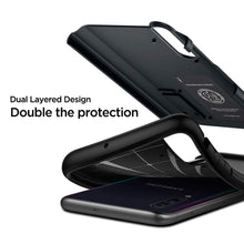 Carica l&#39;immagine nel visualizzatore di Gallery, Spigen Slim Armor per Samsung Galaxy A50 Cover, Design Meccanica Metal Slate - Ilgrandebazar