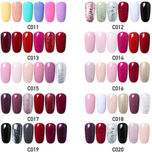 Carica l&#39;immagine nel visualizzatore di Gallery, Elite99 Smalto Semipermanente per Unghie 6pzs Set di Smalti Gel gel Semipermanente Unghie Kit da UV LED Smalto per unghie Smalti Gel Polish per Unghie Soak Off Manicure,10ML ZH021