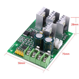 Regolatore di Velocità del Motore DC 6V 9V 12V 24V 36V 48V 60V 30A con...