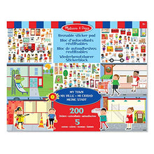 Carica l&#39;immagine nel visualizzatore di Gallery, Melissa &amp; Doug-La Mia Città Blocco per attività con Adesivi, Multicolore - Ilgrandebazar