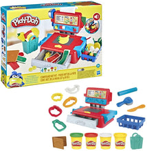 Carica l'immagine nel visualizzatore di Gallery, Hasbro Play-Doh - Il Registratore di Cassa Playset con Suoni Divertenti, Accessori e 4 Colori di Pasta da Modellare