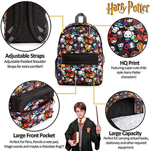 Harry Potter Zaino Scuola Elementare Bambina, Zainetto Scolastico In Tela...