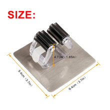 Carica l&#39;immagine nel visualizzatore di Gallery, Funvce 4 Pz Mocio Sostegno Broom Organizer, a Parete Gancio... - Ilgrandebazar