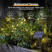 Carica l'immagine nel visualizzatore di Gallery, btfarm 【2 Pacchi】 Luci Solari Esterno, 15+2M 150LED Catena Luminosa 8 Modalità Impermeabili Filo di Rame Decorative Per Giardino Albero Patio Natale