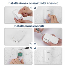 Carica l&#39;immagine nel visualizzatore di Gallery, YISSVIC Campanello Senza Fili No Batteria Necessaria Wireless... - Ilgrandebazar
