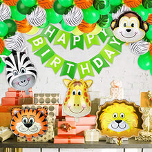 Carica l'immagine nel visualizzatore di Gallery, KATELUO Giungla Decorazioni di Compleanno Party,Party Decorazioni,Buon...