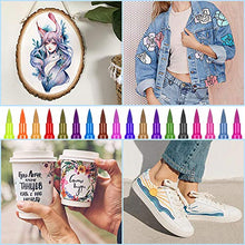 Carica l'immagine nel visualizzatore di Gallery, Brush Pen Lettering, Emooqi 36 Pennarelli Acquarelli, Pennelli Per...