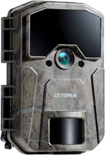 Carica l&#39;immagine nel visualizzatore di Gallery, APEMAN CEYOMUR Fototrappola 20MP 1080P, Videocamera con rilevazione Notturna Senza...