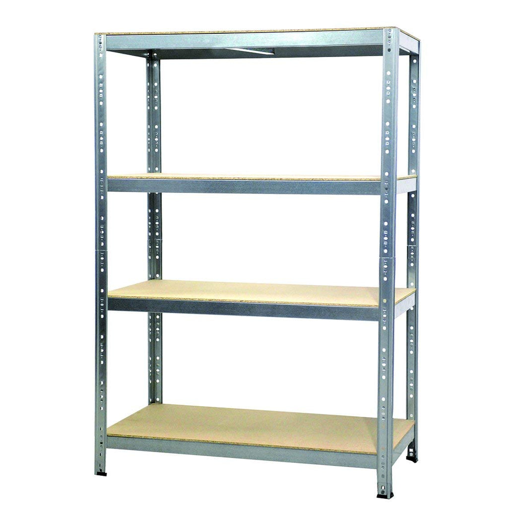 Grima KIT-JSZN42 Scaffale Metallico, ZINCATO, cm 120 x 60 x 180h, Zincato - Ilgrandebazar