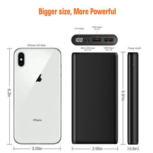 Carica l&#39;immagine nel visualizzatore di Gallery, Power Bank, Yacikos Caricabatterie Portatile 25800mAh 【Nuovo Display...