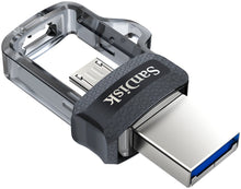 Carica l&#39;immagine nel visualizzatore di Gallery, SanDisk Ultra Dual M3.0 USB Flash Drive 64GB, fino a 150 MB/s none