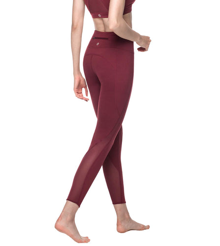 LAPASA Donna Leggings Allenamento Super Traspirante-CON INSERTI IN... - Ilgrandebazar