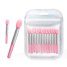 Carica l'immagine nel visualizzatore di Gallery, Spove - Set di pennelli in silicone per labbra, per trucco, sopracciglia, rossetto, applicatore, pennelli in silicone, 12 pezzi 12 pennelli per labbra in silicone