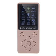 Carica l'immagine nel visualizzatore di Gallery, VBESTLIFE Lettore MP3 Digitale Mini USB MP3 Lettore Portatile MP3 Player Lettore Musicale con Auricolari MP3 / MP4 Music Player Supporto 32GB TF Card(Rosa)
