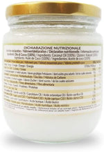 Carica l'immagine nel visualizzatore di Gallery, Olio di Cocco Biologico Extra Vergine 200 ml. Crudo e Spremuto a Freddo. 100% Organico, Naturale e Puro. Bio Nativo e non Raffinato. Paese di Origine Sri Lanka. NATURALEBIO