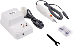 JSDA - Fresa professionale per unghie, 6 MW, con 1 punta in ceramica per manicure/pedicure/calli