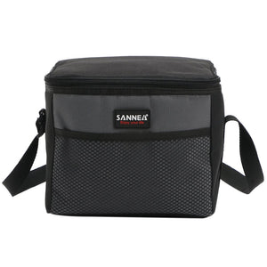 Yvonnelee Borsa frigo da 9 litri, adatta per lavoro, scuola, pic-nic, M, Grau - Ilgrandebazar